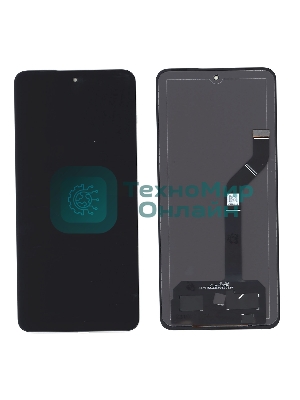 Дисплей для Xiaomi Xiaomi 12 Lite в сборе с тачскрином черный TFT