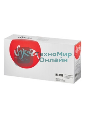 Картридж лазерный Sakura MLTD119S для Samsung ML-1610,ML-2010 ML-2510/2570/2571N,SCX-4321/4521F/4521HF, черный, 3000 к.
