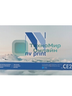 Картридж лазерный NVPrint совместимый HP CE271A Cyan для LJ Color CP5520 (15000k)