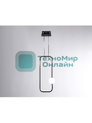 Светильник Ambrella light FL66363 BK черный 19W 4200K 190*80*1000