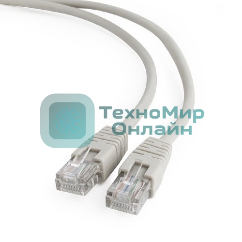 Патч-корд FTP Cablexpert cat.6, 0.5м, литой, многожильный серый