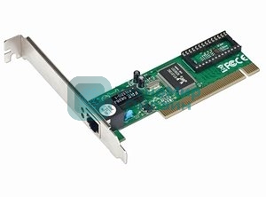 Сетевой адаптер Ethernet Gembird NIC-R1 100/10, PCI, чипсет RTL8139C