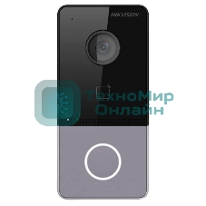 Видеопанель Hikvision DS-KV6113-WPE1(C), черный