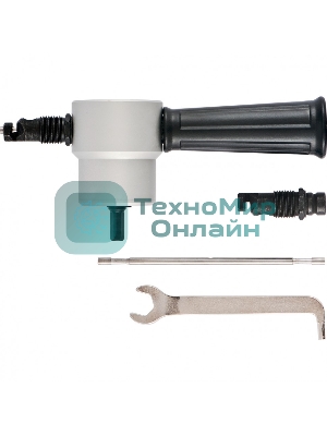 Насадка на дрель для резки листового металла до 1,8 мм металлический кейс Сибртех