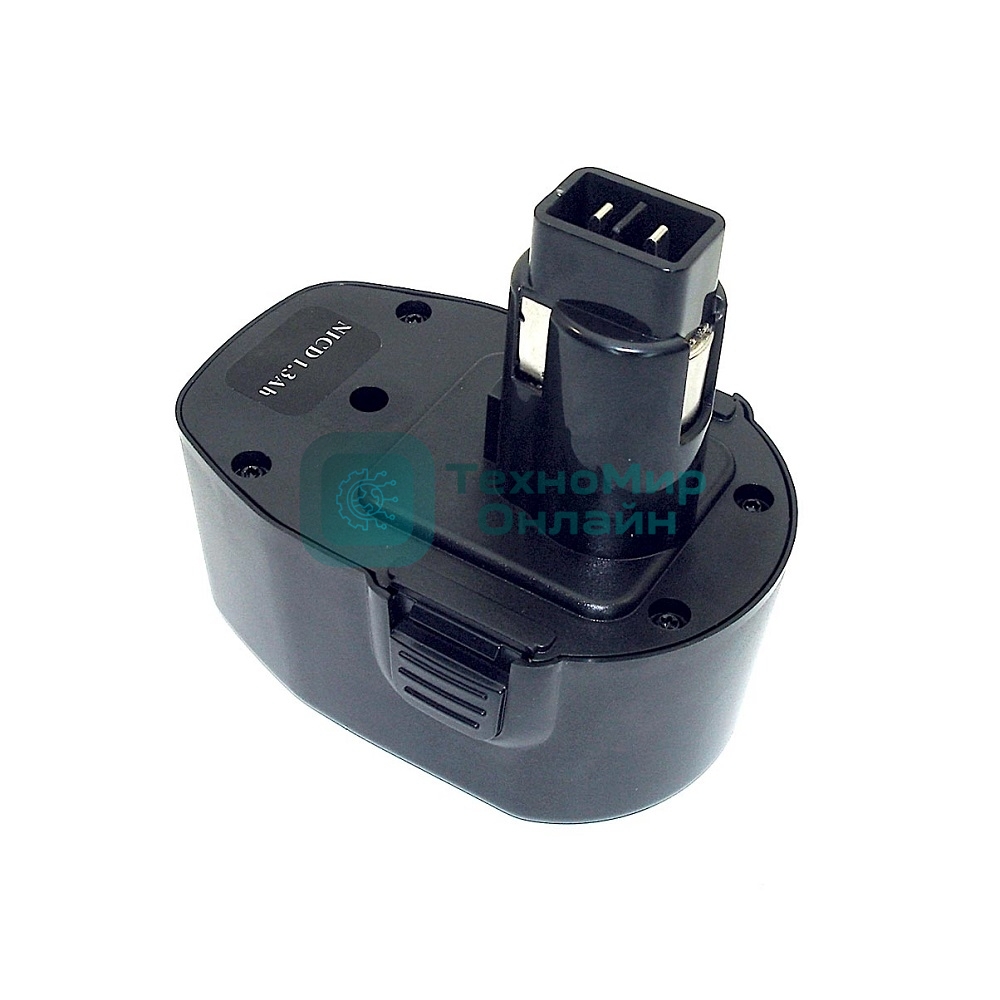 Аккумулятор для DeWalt (p/n: DC9091, DE9038, DE9091, DE9092, DE9094, DW9091, DW9094), 1.3Ah 14.4V