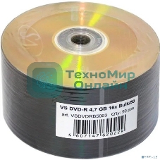Диск DVD-R VS (PERFEO) 4.7 Gb, 16x, Bulk (50), (50/600).