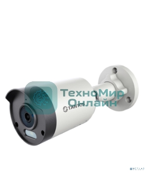 Видеокамера IP уличная Tantos TSi-Pe25FP 2 мегапиксельная с фиксированным объективом и питанием PoE