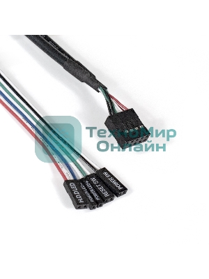 Корпус для майнинга ExeGate EX288960RUS Pro 8-650 без БП, 2*USB, 6*fan 120мм, места под: 8 видеокарт, 1 БП