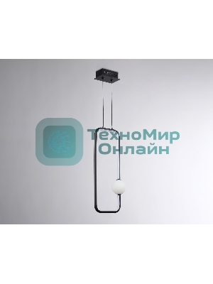 Светильник Ambrella light FL66363 BK черный 19W 4200K 190*80*1000