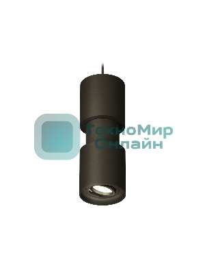 Светильник Ambrella Light XP7723030 SBK/PBK черный песок/черный полированный MR16 GU5.3
