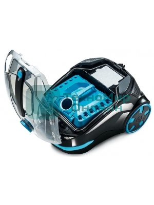 Пылесос Thomas DryBOX черный/синий, 300/1700Вт, уборка сухая, пылесборник контейнер 2.1 л