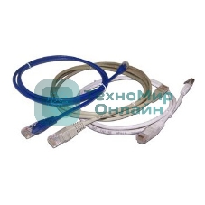Патч-корд LANMASTER UTP TWT-45-45-3.0-BL вилка RJ-45-вилка RJ-45 cat.5е 3м синий ПВХ (уп.:1шт)