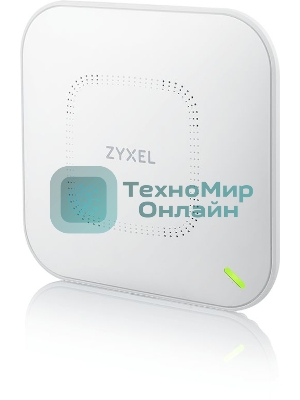 Гибридная точка доступа Zyxel NebulaFlex Pro WAX650S, W-Fi 6, 802.11a/b/g/n/ac/ax (2,4 и 5 ГГц), MU-MIMO, Smart Antenna, внутренние антенны 4x4, до 1200+2400 Мбит/с, 1xLAN 5GE, 1xLAN GE, PoE, защита о
