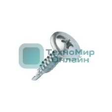 Саморез с прессшайбой Kranz ПШС сверло 4.2х19, короб (250 шт./уп.)