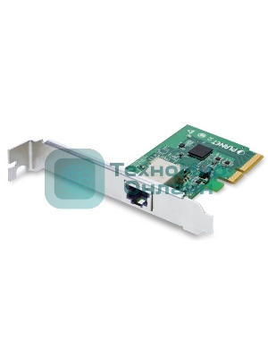 Сетевой адаптер ENW-9803 10Gbase-T PCI Express Server Adapter, Multi-speed: 10G/5G/2.5G/1G/100M (RJ45 Copper, 100m, Low-profile)