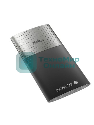 Внешний SSD Netac Z9, 2TB, USB 3.2 Gen 2 Type-C, R/W 550/480, черный