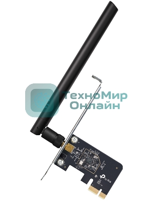 Двухдиапазонный Wi-Fi адаптер TP-Link Archer T2E AC600 PCI Express