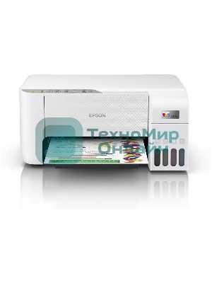 МФУ струйный Epson L3256 (004), A4, цветной, печ., до 10/5 стр/мин. (ч/б/цв.), 1440 x 5760 dpi (печ.), 1200x2400dpi (скан.), USB, Wi-Fi