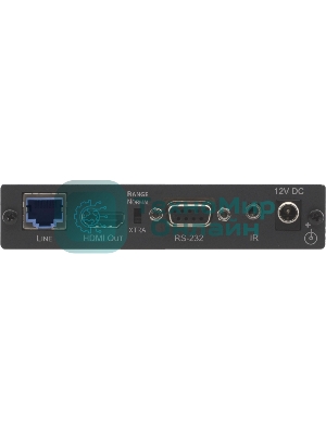 Приемник Kramer Electronics TP-580RXR сигнала HDMI, RS-232 и ИК из кабеля витой пары (TP), до 180 м