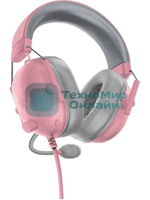 Гарнитура Razer Blackshark V2 X розовый, проводная, 3.5 мм