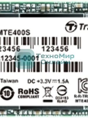 Накопитель SSD 512Gb Transcend MTE400S, 3D TLC NAND, M.2 2242,PCI-E 4x [ R/W - 2000/900 MB/s]