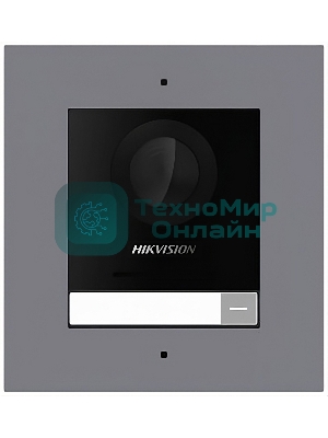 Видеопанель Hikvision DS-KD8003-IME1(B)/Flush цвет панели: черный