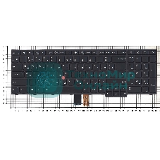 Клавиатура для ноутбука Lenovo Thinkpad Edge E550 E550C E555 E560 E565 черная с подсветкой