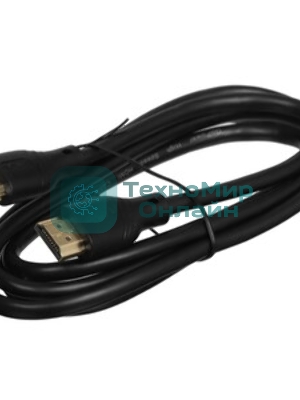 Кабель а/в GoPower Длина 1.5 м Разъемы HDMI (m)-HDMI (m) черный 00-00029041