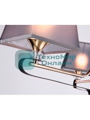 Светильник Ambrella light TR4614/3 CF/FGD кофе/золото E27/3 max 40W D640*800