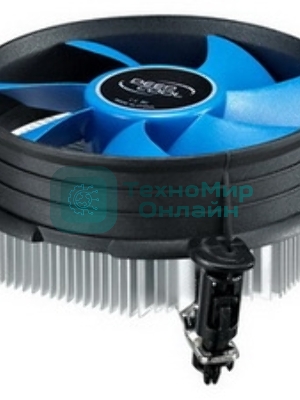 Кулер для процессора DEEPCOOL THETA 9 PWM черный/синий, 92 мм, алюминий, 3200 об/мин, 41.3 дБ, 4 pin, 95 Вт, 46.5 мм