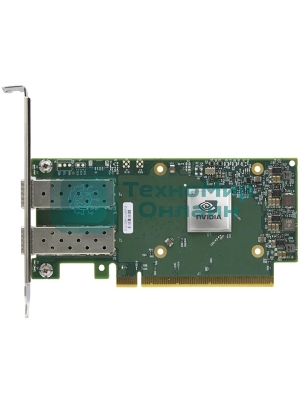 Сетевая карта Mellanox ConnectX-6 Dx EN adapter card, 100GbE, Dual-port QSFP28, PCIe 4.0 x16, Crypto and Secure Boot