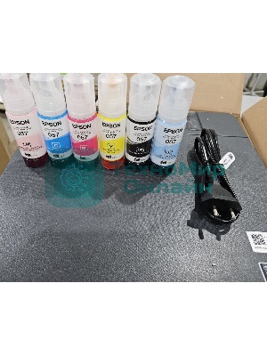 (Из ремонта, рабочий, гарантия 7 дней) Принтер струйный Epson L8050 (C11CK37405/C11CK37402/C11CK37504/C11CK37507/C11CK37506), A4, цветное, печ. до 8 стр/мин., 1440 x 5760 dpi, USB, Wi-Fi