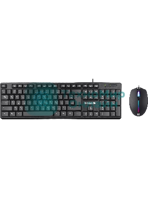 Комплект клавиатура+мышь Defender Triumph C-991 проводной, USB, 1600 DPI, чёрный