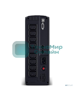 Источник бесперебойного питания UPS CyberPower VP1200EILCD Line-Interactive 1200VA/720W USB/RS-232/RJ11/45 (4 + 4 IEC С13)