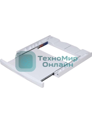 Соединительный элемент для сушильных машин Midea/ Соединительный элемент для сушильных машин Midea, выдвижная полка, максимальная нагрузка на полку 16 кг, белый