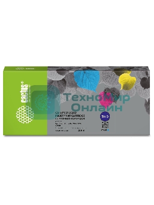 Картридж струйный Cactus CS-EPT01D200 T01D2 голубой (220мл) для Epson WorkForce Pro WF-C529R/C529RDTW/C529RDTW EPP