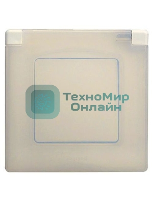 Рамка 1 пост IP44 сл. кость ETIKA