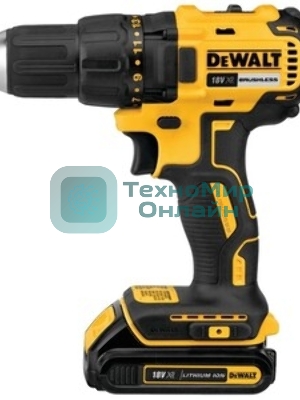Аккумуляторная безударная бесщеточная дрель - шуруповерт XR DeWalt DCD777D2T-QW