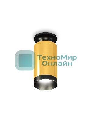 Светильник Ambrella Light XS6327100 PYG/PBK золото желтое полированное/черный полированный MR16 GU5.3 (N6902, C6327, N6131)