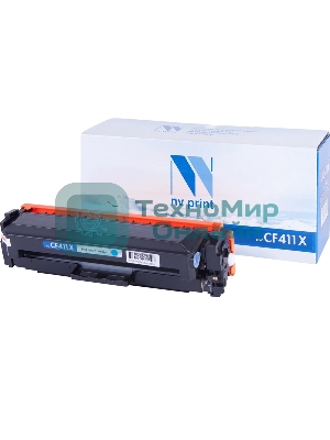 Картридж лазерный NVPrint совместимый для LJ Pro M477fdn/M477fdw/M477fnw/M452dn/M452nwCF411X Cyan (5 000k)