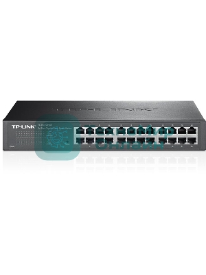 Коммутатор TP-Link SMB TL-SG1024DE 24-Port Gigabit Easy Smart Switch, 24 10/100/1000Mbps RJ45 ports, MTU/Port/Tag-based VLAN, QoS, IGMP Snooping