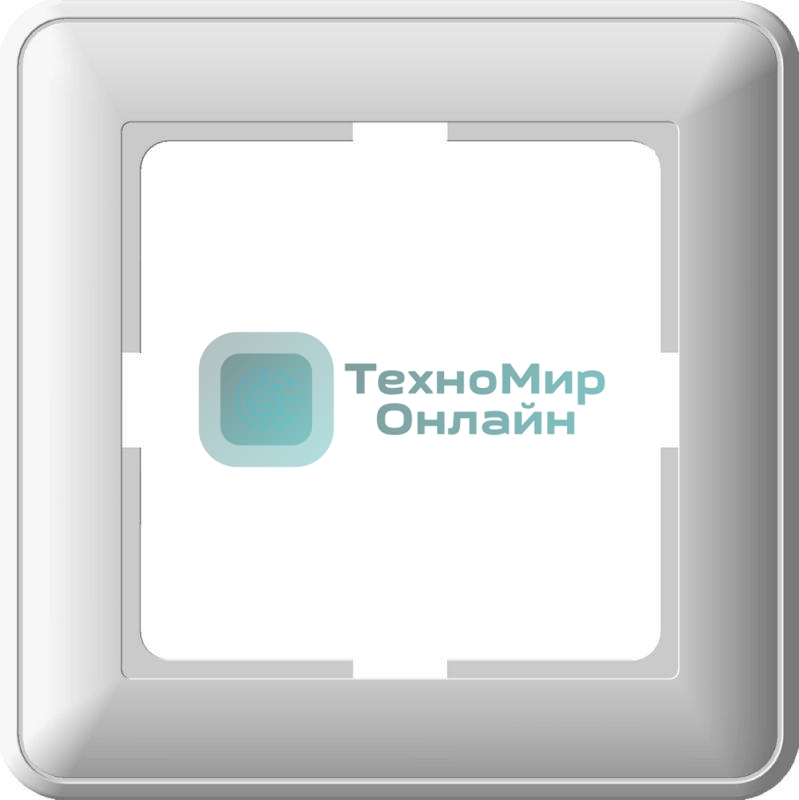 Рамка 1-м W59 белый SchE KD-1-18 (КД-1-18)