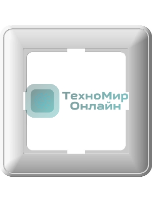 Рамка 1-м W59 белый SchE KD-1-18 (КД-1-18)