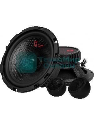 Колонки автомобильные Ural АК-74.С М 210Вт 91дБ 4Ом 16.5см (6 1/2дюйм) компонентные двухполосные