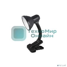 Светильник UF-320P С02 настол. прищепка 230В 60Вт E27 ЛОН черный Ultraflash 12371
