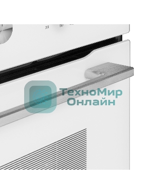 Шкаф духовой газовый с электрическим грилем Maunfeld MOGS703W, встраиваемый