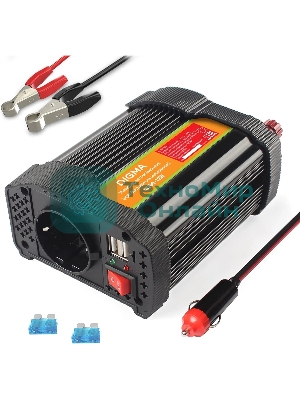 Автоинвертор Digma AI200-12W 200Вт