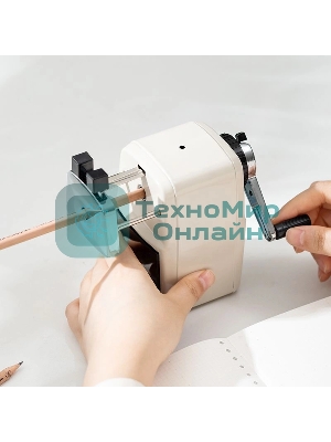 Точилка для карандашей механическая Deli E0620S, 1 отверстие, пластик, ассорти