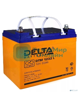 Батарея для ИБП Delta DTM 1233 L (12V, 33Ah)