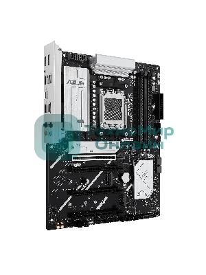 Материнская плата ASUS PRIME B850-PLUS WIFI, AM5, AMD B850, 4xDDR5, 4xSATA, 3xM.2, 1xPCIe 5.0 x16, 1xPCIe 4.0 x16, 2xPCIe 3.0 x1, 1xDP, 1xHDMI, 1x2.5Gb LAN, Wi-Fi 6E, Bluetooth 5.3, 4xUSB-A 10Gbps, 1xUSB-C 10Gbps, 2xUSB-A 5Gbps, 2xUSB-A 2.0, 3x3.5 мм, 7.1, ATX